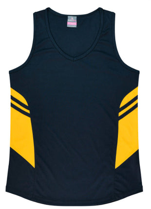 Tasman Lady Singlets - W2111 (AP-2111-BL)