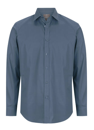 Olsen Mens Cotton Stretch Shirt (Slim Fit) (GW-2102L)