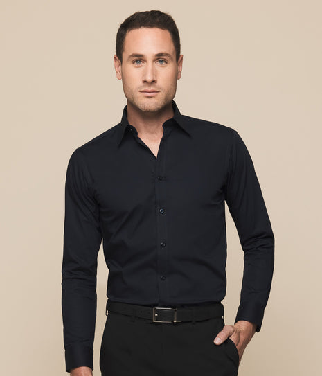Olsen Mens Cotton Stretch Shirt (Slim Fit) (GW-2102L)