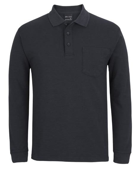 210 Long Sleeve Pocket Polo (JB-210PL)