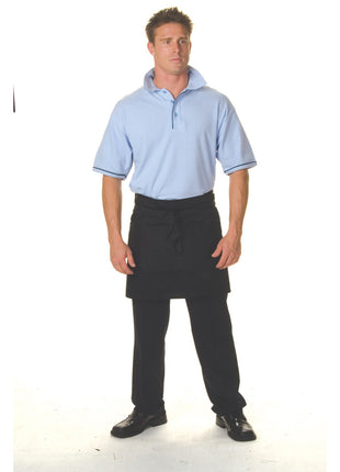 Poly/Cotton Short Apron with Pocket (DN-2111)