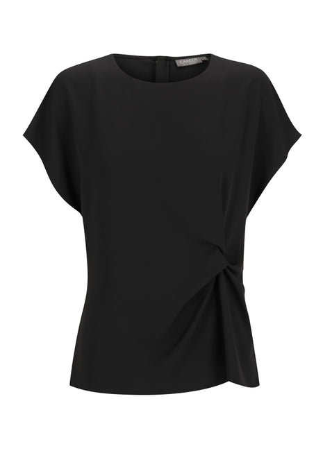Ascot Womens Eco Twill Twist Front Top (GW-2112WS)