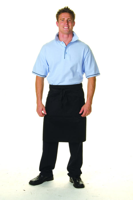 Poly/Cotton Half Apron with Pocket (DN-2211)