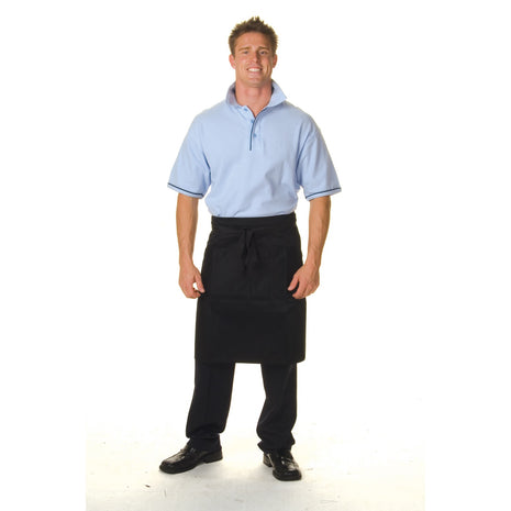 Poly/Cotton Half Apron with Pocket (DN-2211)
