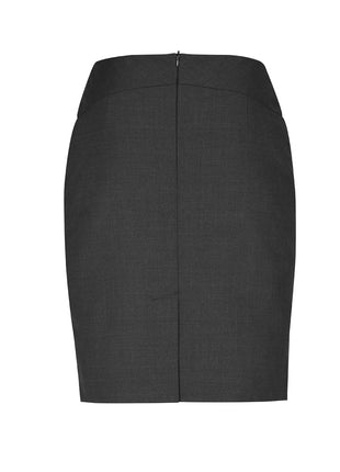 Comfort Wool Stretch Womens Chevron Band Skirt (BZ-24014)