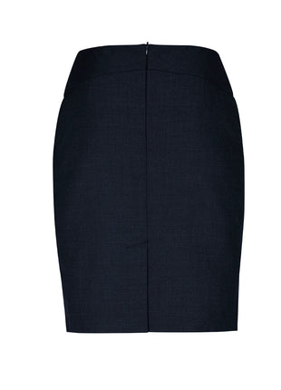 Comfort Wool Stretch Womens Chevron Band Skirt (BZ-24014)