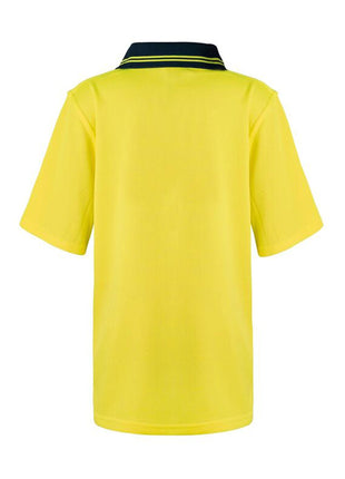 Hi Vis Kids Short Sleeve Micromesh Polo Shirt with Pocket (NC-WSPK20)