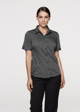 Henley Lady Shirt Short Sleeve (AP-2900S)