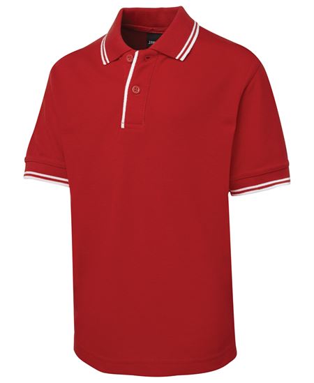 Kids Contrast Polo (JB-2KCP)
