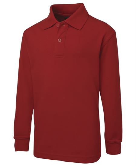 Kids Long Sleeve 210 Polo (JB-2KLP)