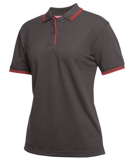 Ladies Contrast Polo (JB-2LCP)