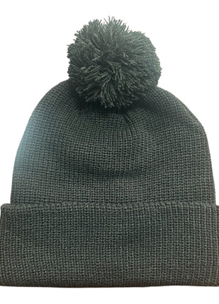 6 SEAM KNITTED BEANIE W/- POM POM (HW-3061)