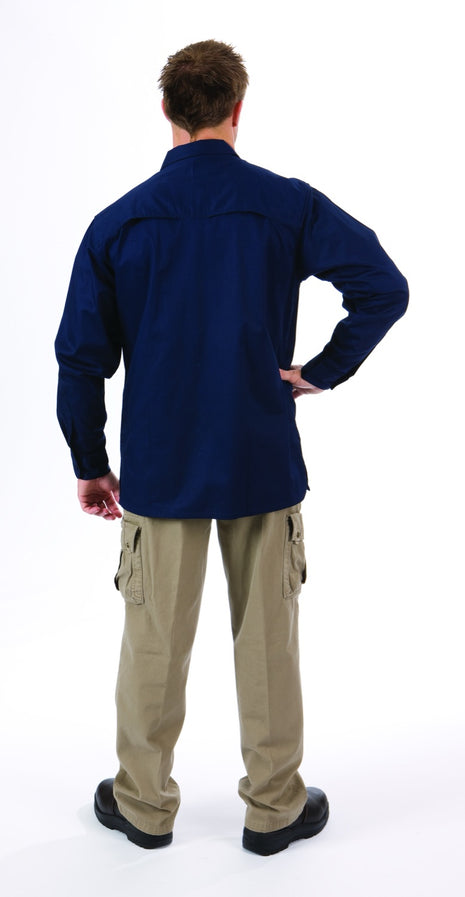 Three Way Cool Breeze Work Shirt - Long Sleeve (DN-3224)