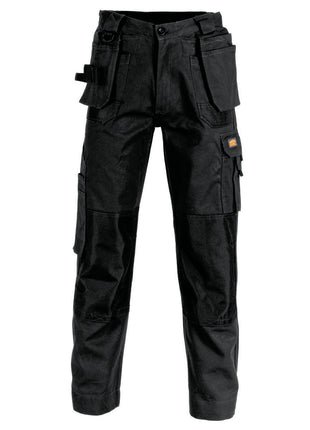 Duratex Cotton Duck Weave Tradies Cargo Pants with Twin Holster Tool Pocket (Knee Pads not Incl.) (DN-3337)