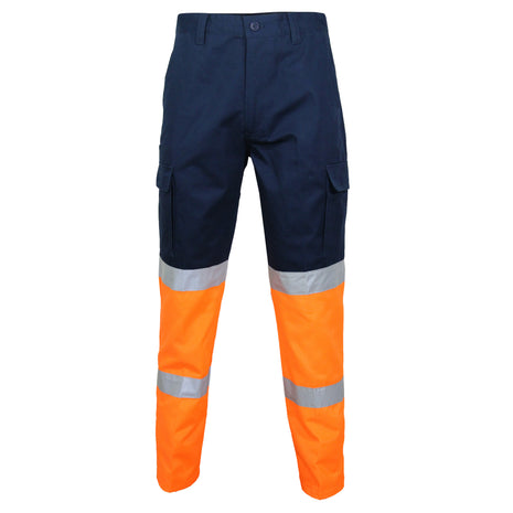 Two Tone Bio-Montion Cargo Pants with CSR Reflective Tape (DN-3363)