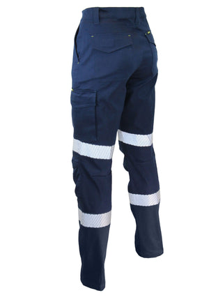 SlimFlex Cushioned Knee Pads Bio-Motion Segment Taped Cargo Pants (DN-3372)