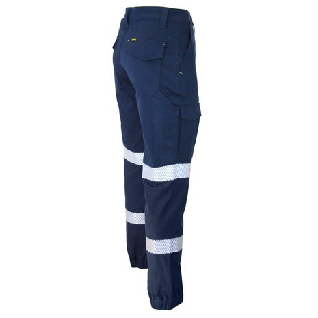 SlimFlex Bio-Motion Segment Taped Cargo Pants Elastic Cuffs (DN-3378)