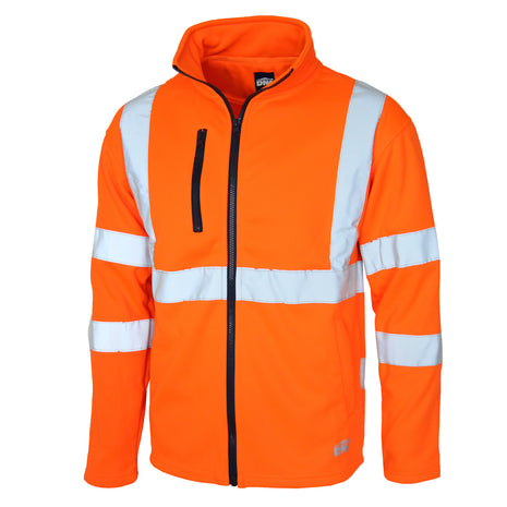 Hi-Vis CSR Reflective Tape X Back Softshell Jacket (DN-3526)
