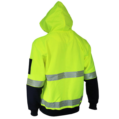 Hi-Vis Segmented Tape Full Zip Hoodie (DN-3530)