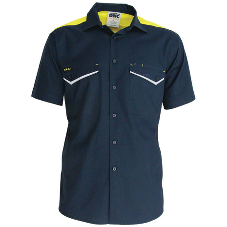 RipStop Cool Cotton Tradies Shirt, Short Sleeve (DN-3581)