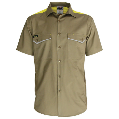 RipStop Cool Cotton Tradies Shirt, Short Sleeve (DN-3581)