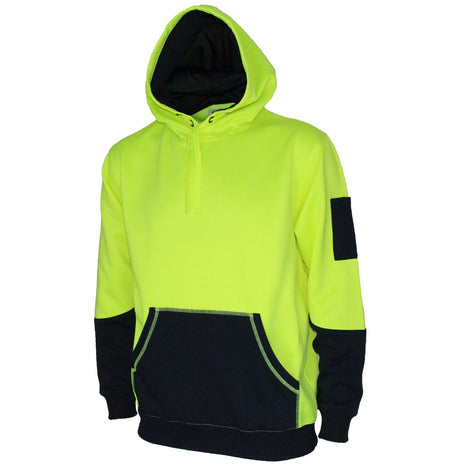 Hi-Vis Two Tone Super Fleecy Hoodie (DN-3721)