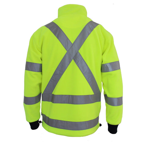 Hi-Vis X Back & Bio-Motion CSR Reflective Tape Polar Fleece (DN-3730)