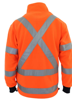 Hi-Vis X Back & Bio-Motion CSR Reflective Tape Polar Fleece (DN-3730)