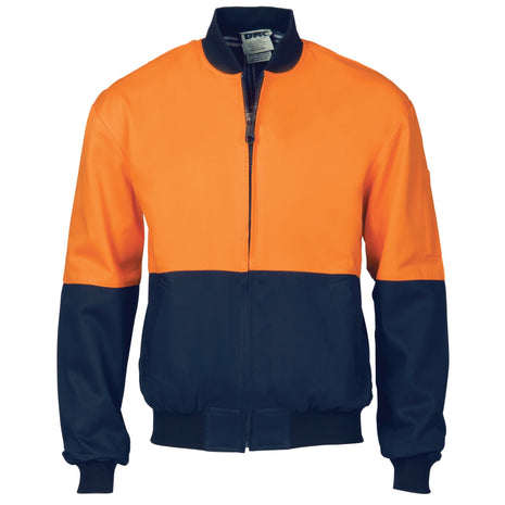 Hi-Vis Two Tone Cotton Bomber Jacket (DN-3757)