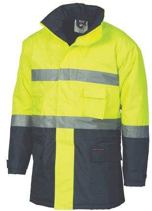 Hi-Vis Day/Night Two Tone Parka with CSR Reflective Tape (DN-3768)