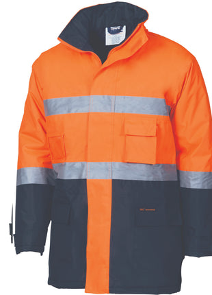 Hi-Vis Day/Night Two Tone Parka with CSR Reflective Tape (DN-3768)