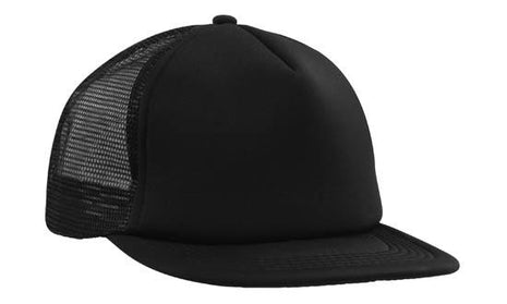 Trucker Mesh Cap With Flat Peak (HW-3806)