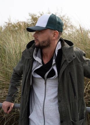 Breathable Poly Twill With Mesh Back (HW-3819)