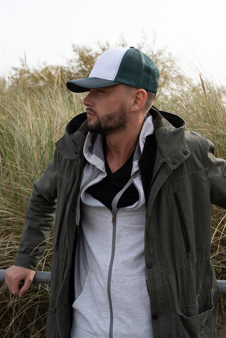Breathable Poly Twill With Mesh Back (HW-3819)