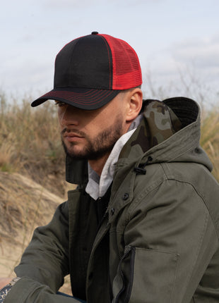 Breathable Poly Twill With Mesh Back (HW-3819)