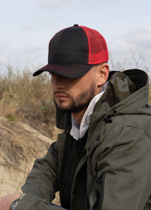 Breathable Poly Twill With Mesh Back (HW-3819)