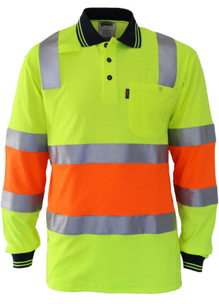 Two Tone Cotton Back Bio-Motion CSR Reflective Tape Pole (DN-3819)