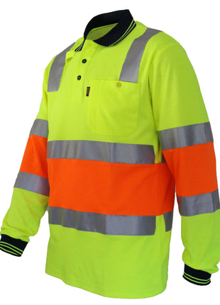 Two Tone Cotton Back Bio-Motion CSR Reflective Tape Pole (DN-3819)