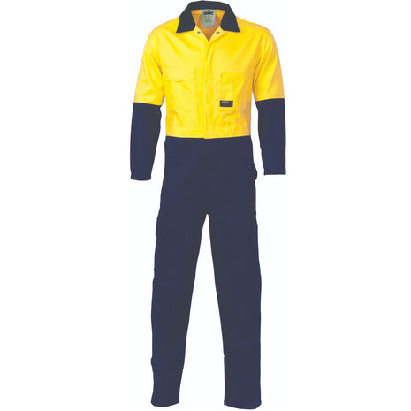 Hi-Vis Two Tone Cotton Coverall (DN-3851)
