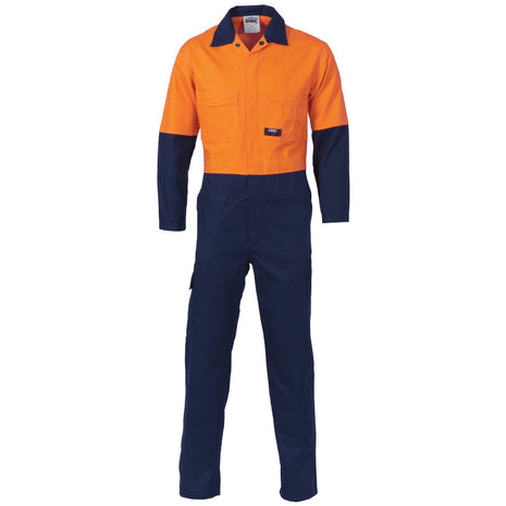 Hi-Vis Cool-Breeze Two Tone Lightweight Cotton Coverall (DN-3852)