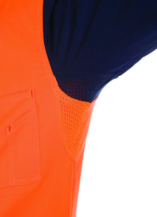 Hi-Vis Cool-Breeze Two Tone Lightweight Cotton Coverall (DN-3852)