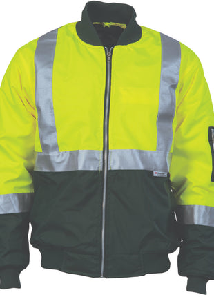 Hi-Vis Two Tone Flying Jacket with CSR Reflective Tape (DN-3862)