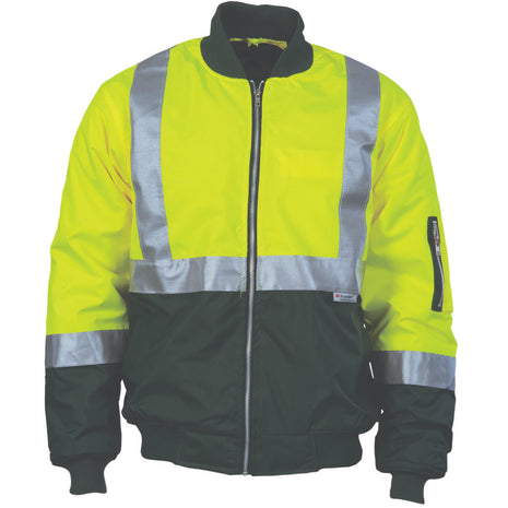 Hi-Vis Two Tone Flying Jacket with CSR Reflective Tape (DN-3862)