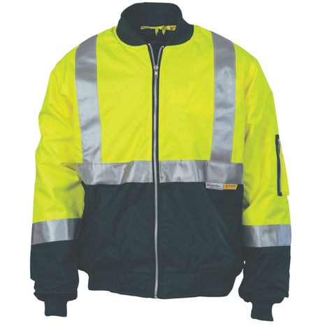 Hi-Vis Two Tone Flying Jacket with CSR Reflective Tape (DN-3862)
