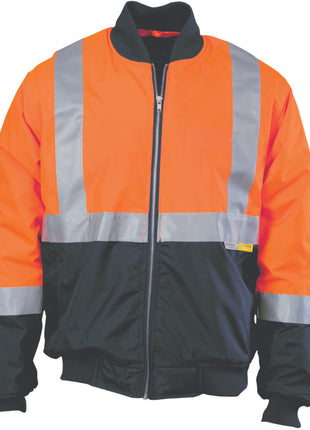 Hi-Vis Two Tone Flying Jacket with CSR Reflective Tape (DN-3862)