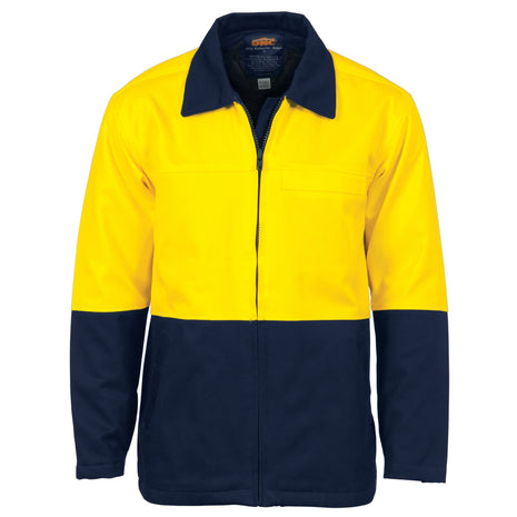 Hi-Vis Two Tone Protector Drill Jacket (DN-3868)