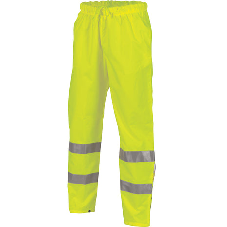 Hi-Vis Day/Night Breathable Rain Pants with CSR Reflective Tape (DN-3872)