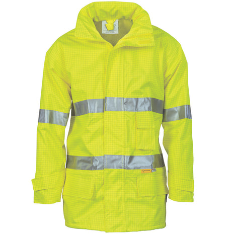 Hi-Vis Breathable Anti-Static Jacket with CSR Reflective Tape (DN-3875)