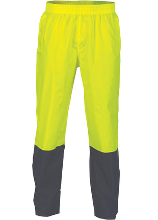 Hi-Vis Two Tone Lightweight Rain Pants (DN-3878)