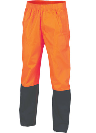 Hi-Vis Two Tone Lightweight Rain Pants (DN-3878)